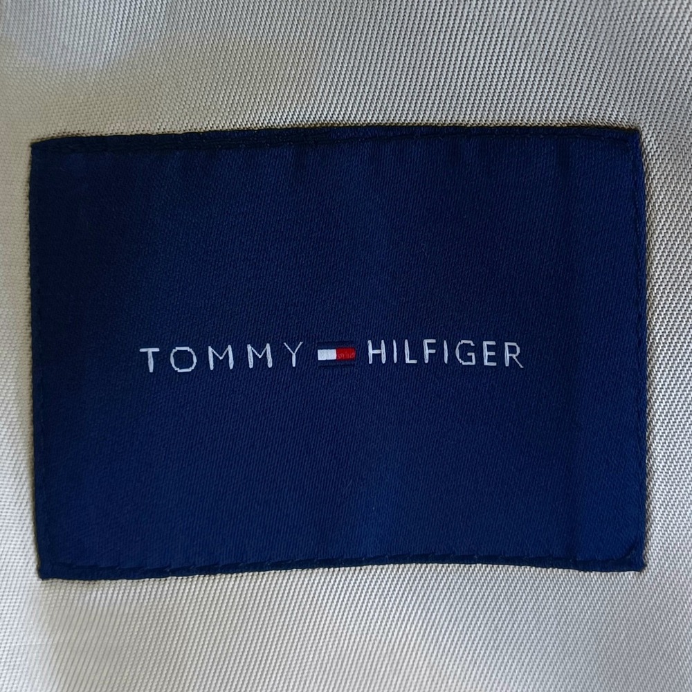 Tommy Hilfiger Joseph Mens 2-Piece Suit Tan 100% Worsted Wool 44R W38 Unfinished - Picture 14 of 14